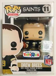 Funko NFL New Orleans Saints POP Football Drew Brees Exclusive Vinyl Figure  11 Throwback Jersey - ToyWiz