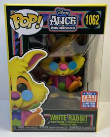 blacklight white rabbit funko