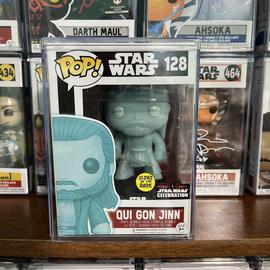 funko pop qui gon jinn glow in the dark