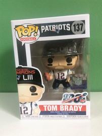 Funko New England Patriots NFL Funko POP Vinyl Figure | SB LIII Tom Brady  Graded AFA 9.0