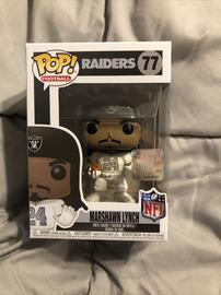 Pop NFL Raiders Marshawn Lynch (Color Rush) Vinyl Figure a book by Funko